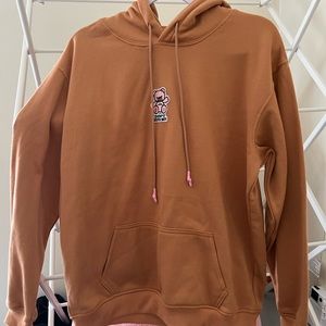 Do not hug me teddy bear hoodie